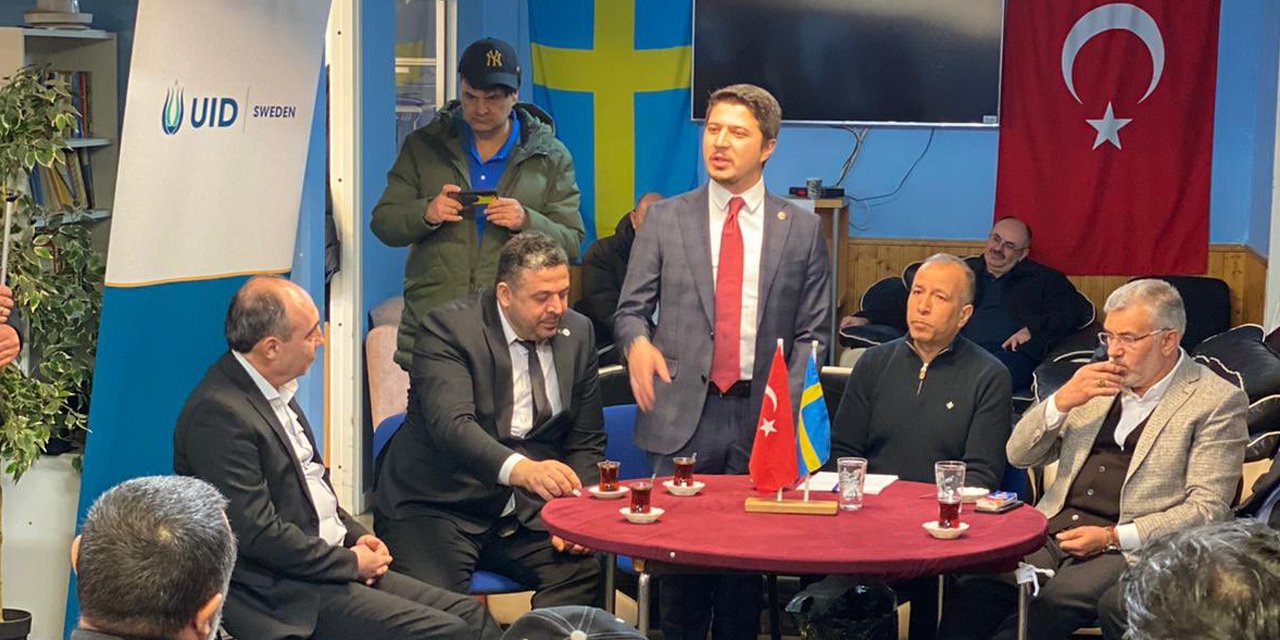 Milletvekili Özboyacı, Stockholm'de Konyalı vatandaşlarla buluştu