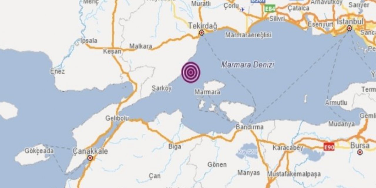 Son Dakika: Tekirdağ'da korkutan deprem