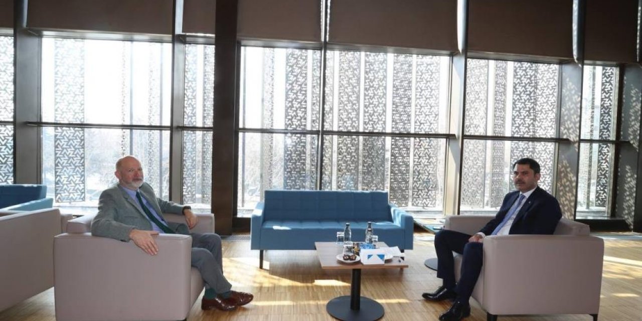 Bakan Murat Kurum, Konya’da İngiltere'nin Ankara Büyükelçisini kabul etti
