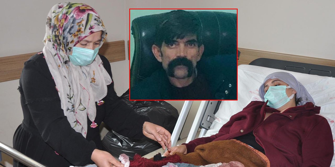 Gece yemek hazırlamayan 6 çocuğunun annesini sırtından bıçakladı