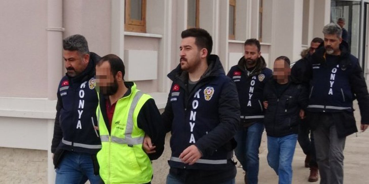 Konya'da yeğenini ve arkadaşını öldüren sanık yeniden hakim karşısında