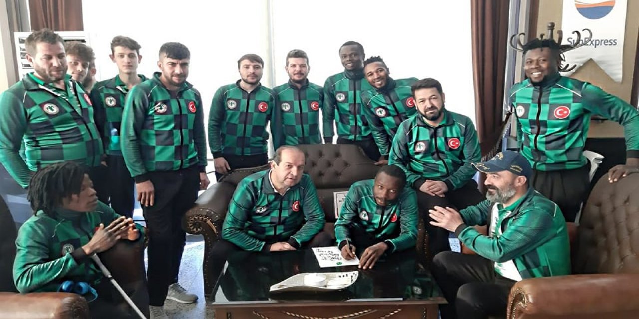 Konya Engelliler Gücü’ne Liberya’dan takviye