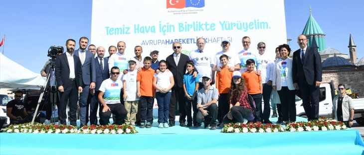 Konya Büyükşehir’e 'Avrupa Hareketlilik Haftası Ulusal Ödülü'