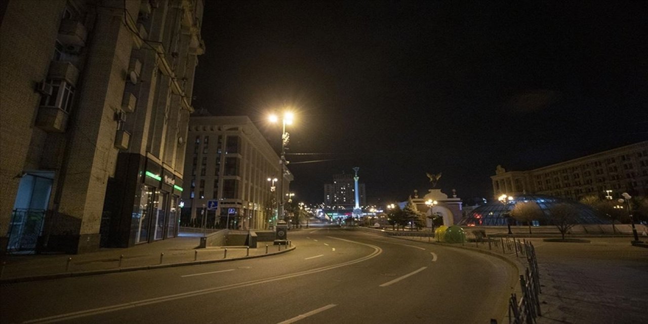 Kiev gece boyunca çatışmalara sahne oldu