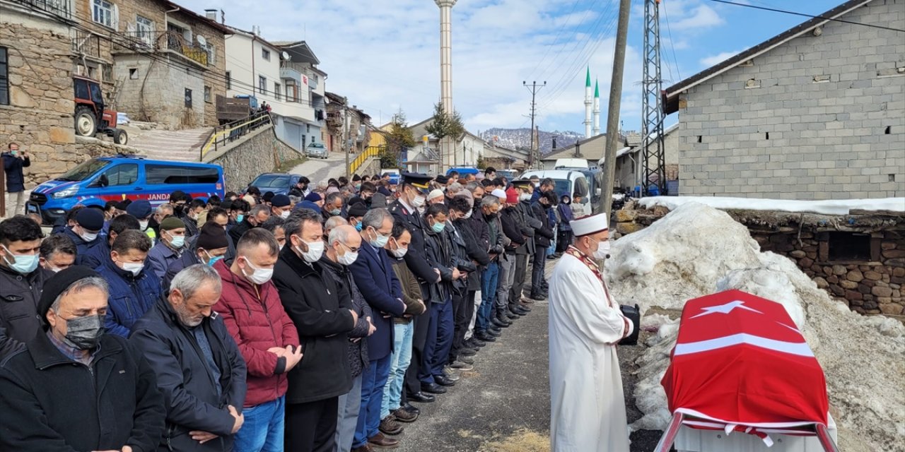 Konya'da Kore gazisi Ramazan Yıldız'a veda