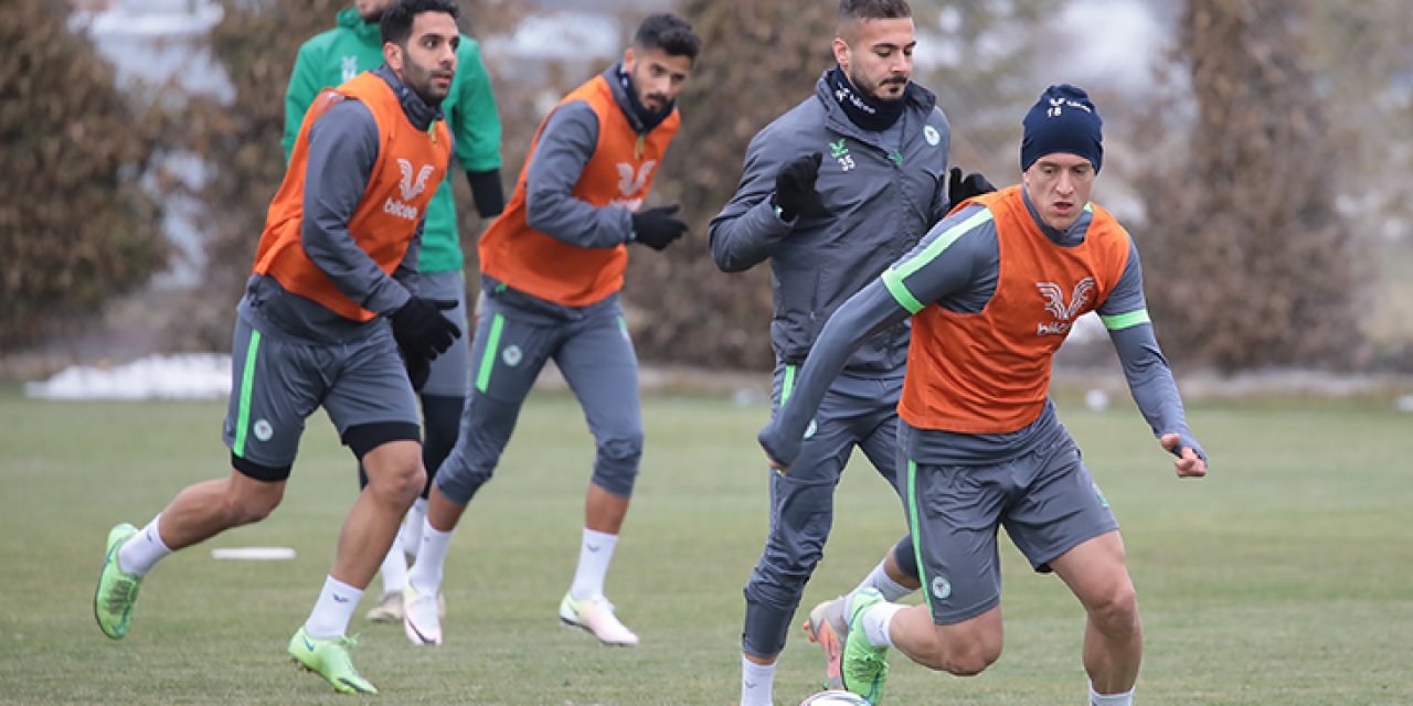 Konyaspor’da Galatasaray mesaisi başladı