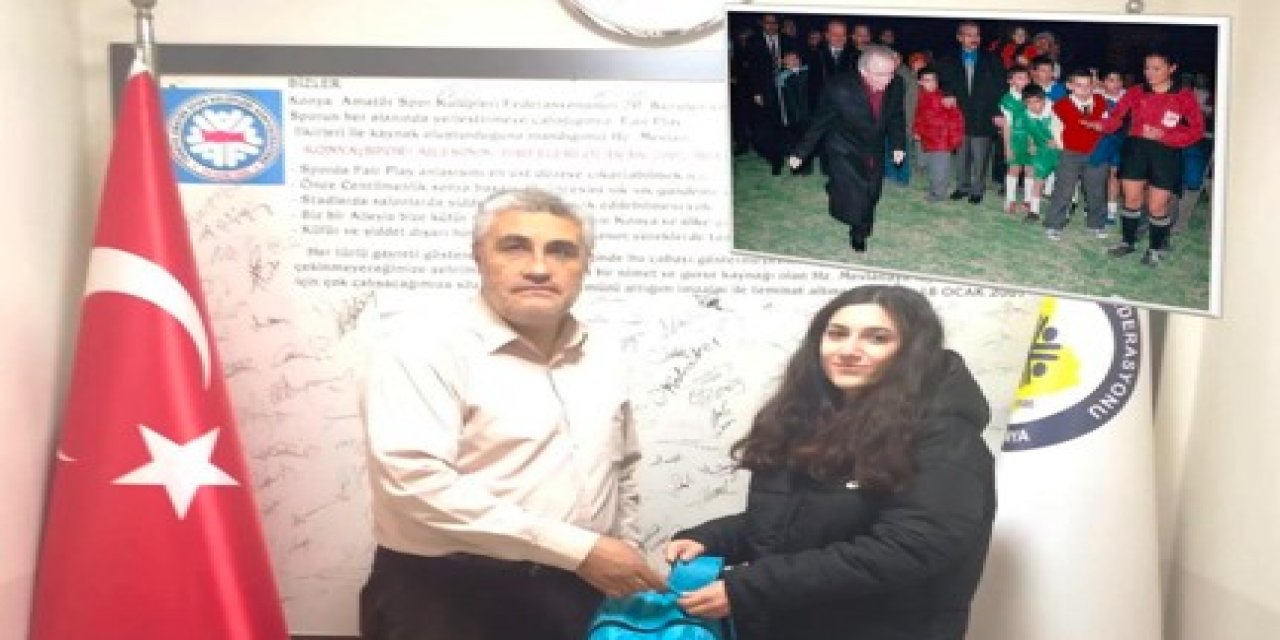 KASKF’den ödülünü aldı