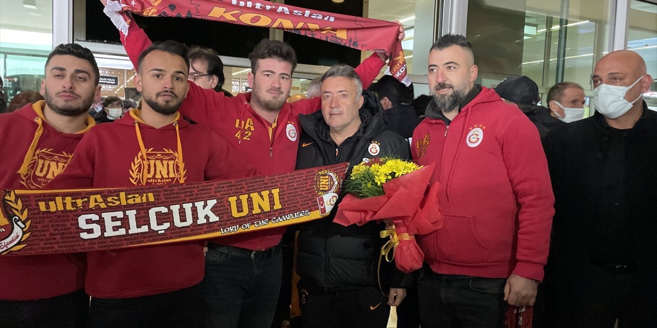 Galatasaray kafilesi Konya'da