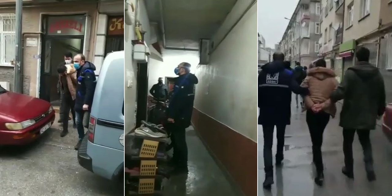 Konya polisinden aranan şahıslar operasyonu