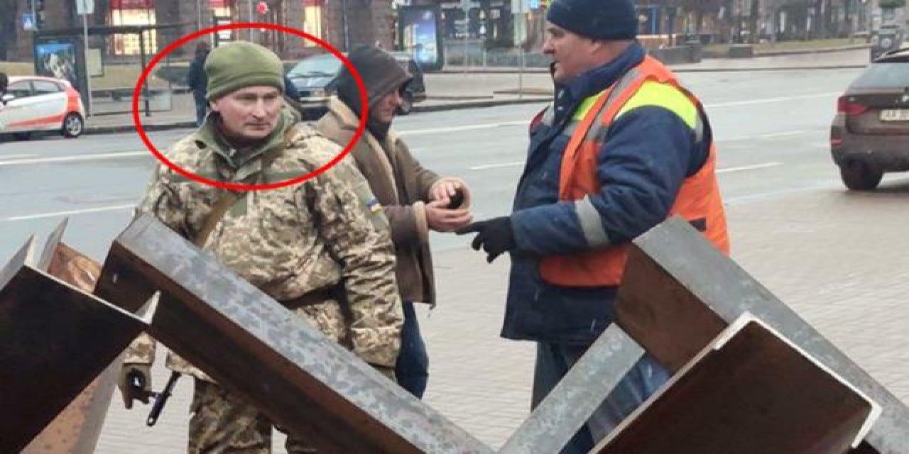 Fotoğraf karesi Kiev'den! Gören, dönüp bir daha bakıyor
