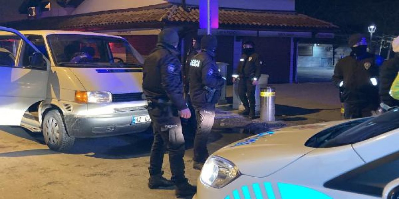 Konya’da ehliyetsiz sürücü polisten kaçamadı