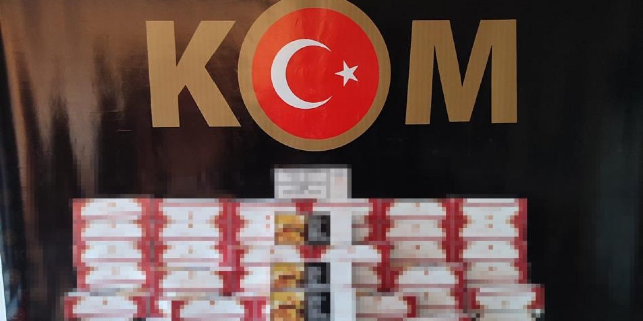 Kaçak sigara operasyonu! 2 kişi gözaltında