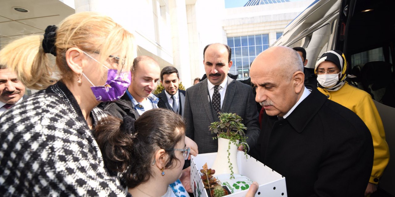 Tarım Bakanı Kirişci'den Konya'da Başkan Altay’a ziyaret