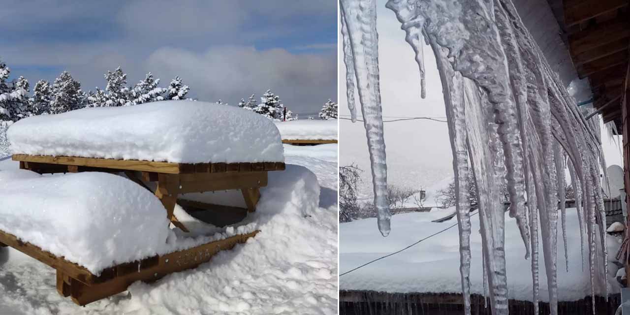 Konya eksi 20 dereceyi gördü! Dondurucu soğuk devam edecek