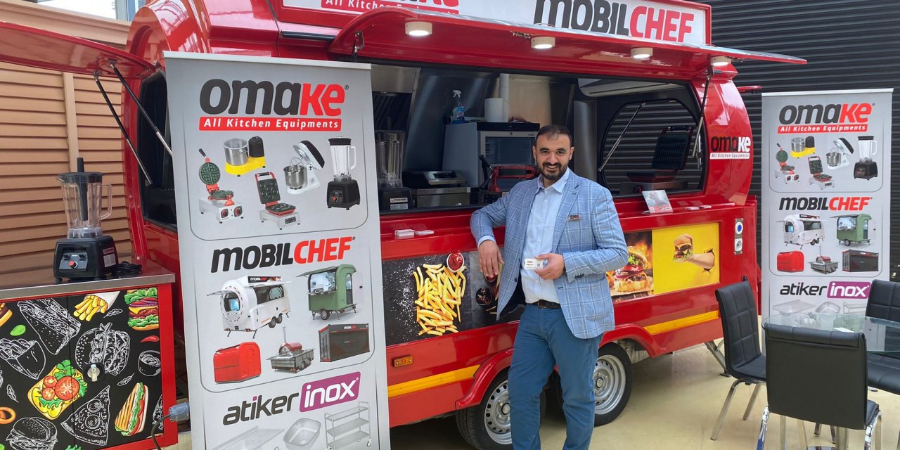 Konya’da üretildi, Türkiye’de ilk! Mutfağı ayağınıza getiriyor