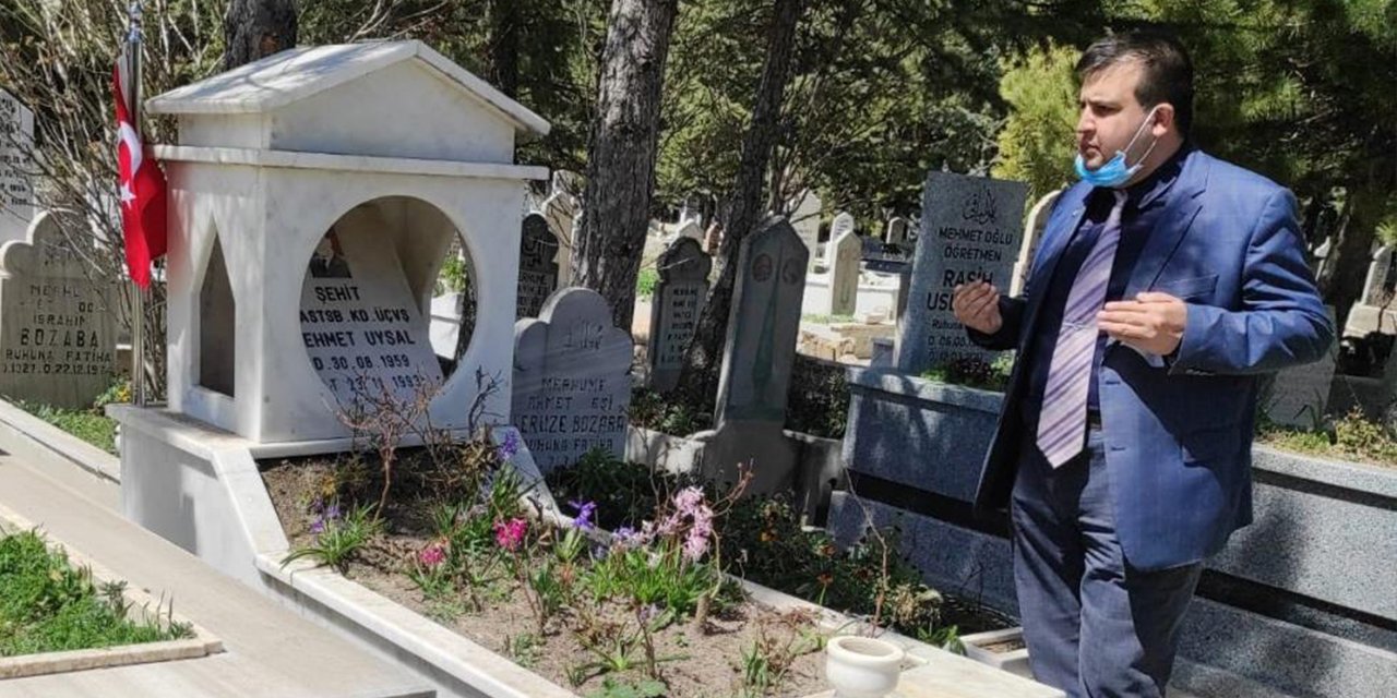 Konya’da yaşayan İlker Uysal’ın şehit babasına özlemi 29 yıldır dinmedi