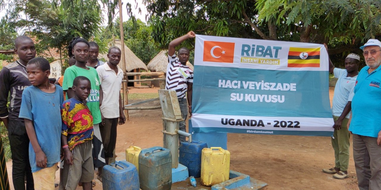 Ribat Eğitim Vakfı, Uganda’da su kuyusu açtı