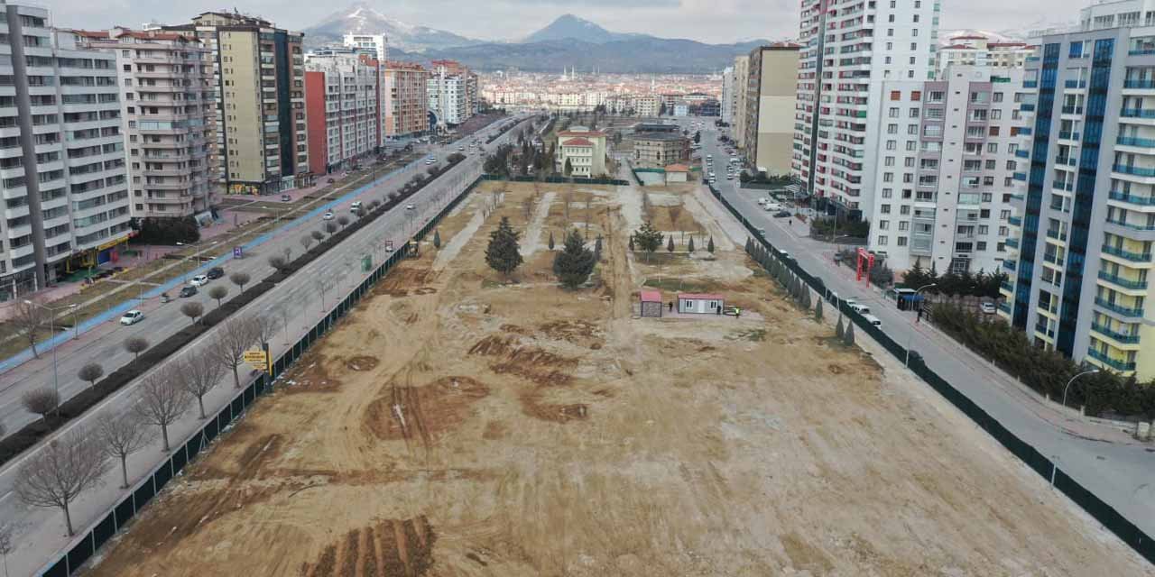 Konya merkezdeki bu alana ne yapılacak? Başkan Altay açıkladı