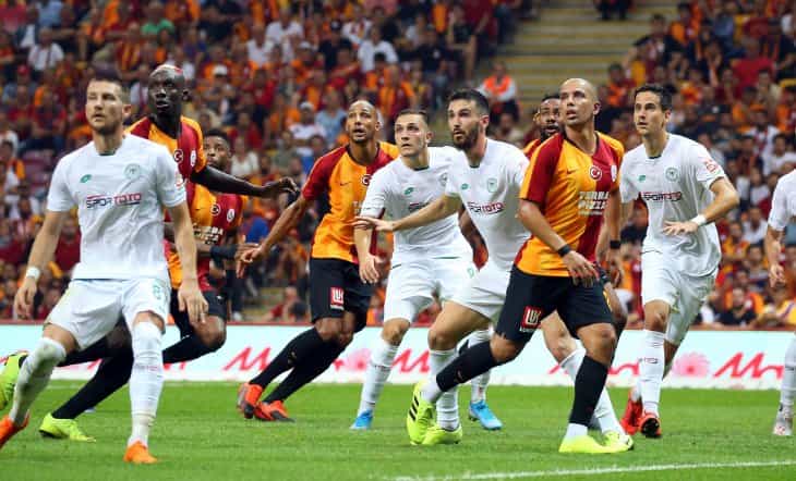 Galatasaray-Konyaspor maçından kareler