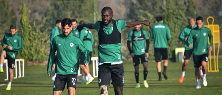 Konyaspor'da Beşiktaş maçı hazırlıkları devam etti