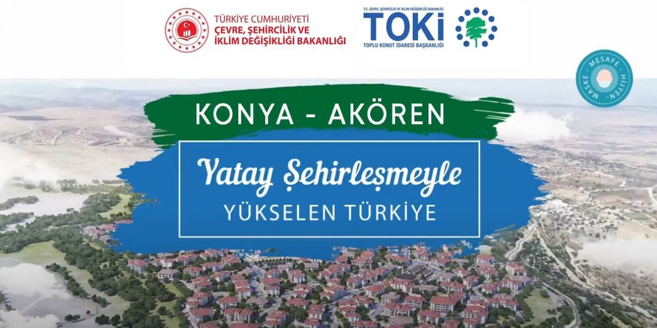 Konya TOKİ Akören kura çekilişi sonucu isim listesi 2022
