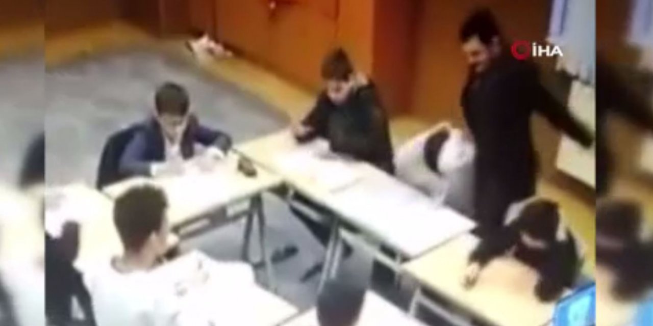 Öğrencilere şiddet uyguladı, ‘Bir anlık öfkeyle yaptım’ dedi