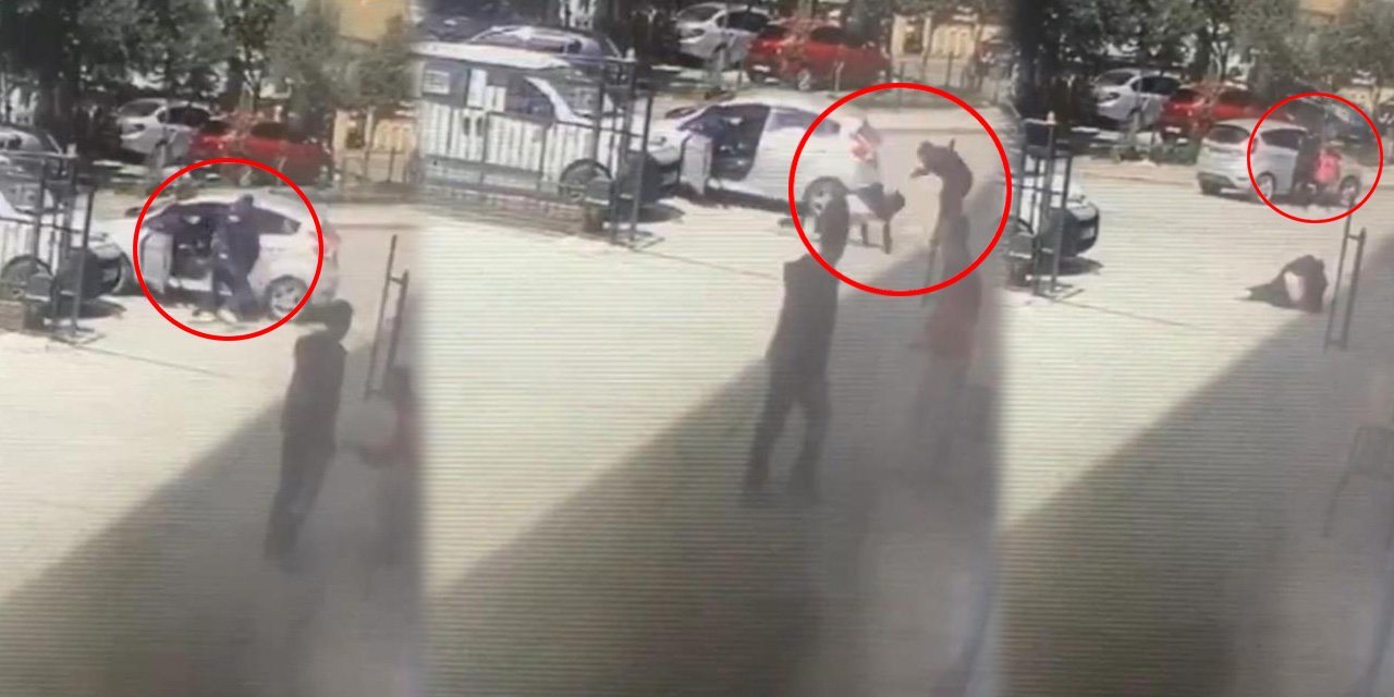 İki çocuğunun gözü önünde polis memuru eniştesini vurdu!