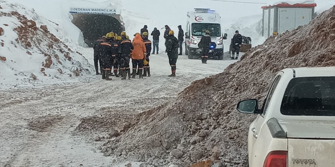 Maden ocağında göçük: 1 işçi hayatını kaybetti