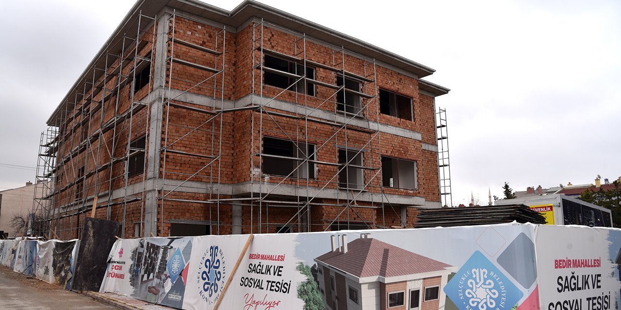 Selçuklu'ya 3 birimin yer alacağı yeni bir kompleks kazandırılıyor