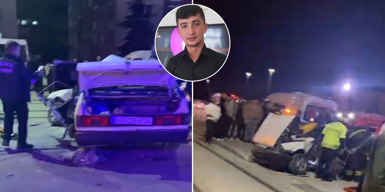 Son Dakika: Konya kent merkezinde iki otomobil çarpıştı: 1 ölü, 4 yaralı