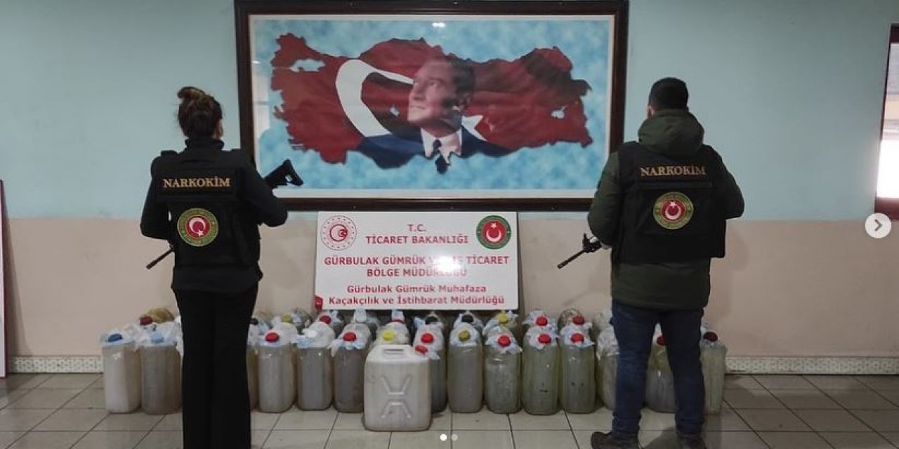 Bakan Muş duyurdu! 622 kilo uyuşturucu ele geçirildi