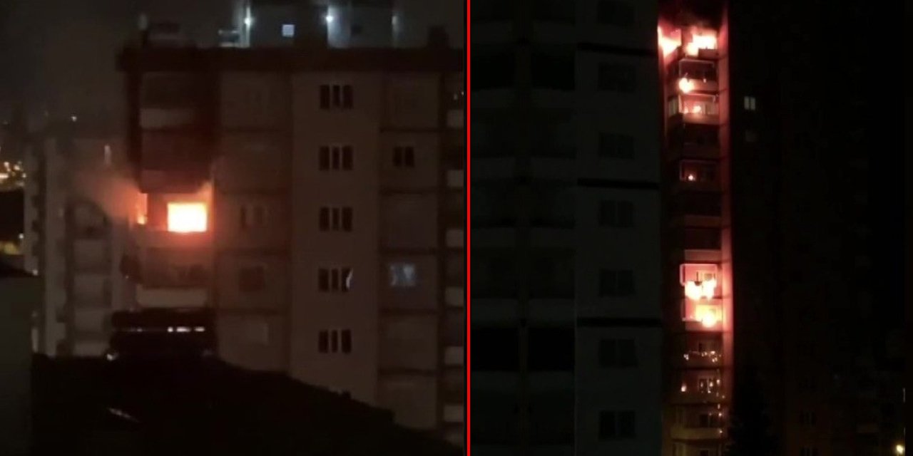 Ailesiyle tartıştı, evi yaktı! Aile alevler arasından güçlükle dışarı çıktı