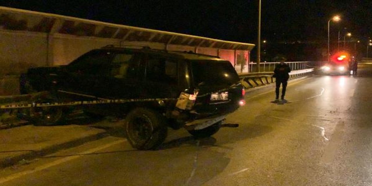 Aracını viyadüğe sürdü, başarılı olamayınca kendini boşluğa bıraktı