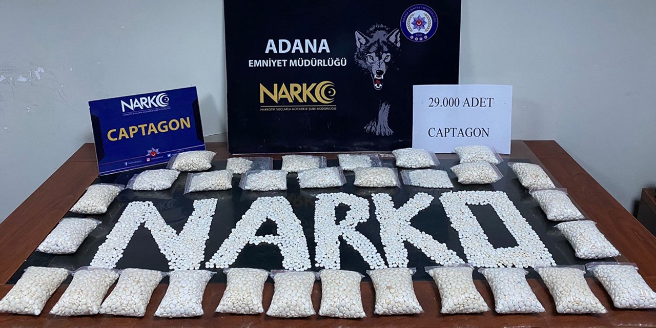Uyuşturucu operasyonu! 29 bin adet hap ele geçirilirdi