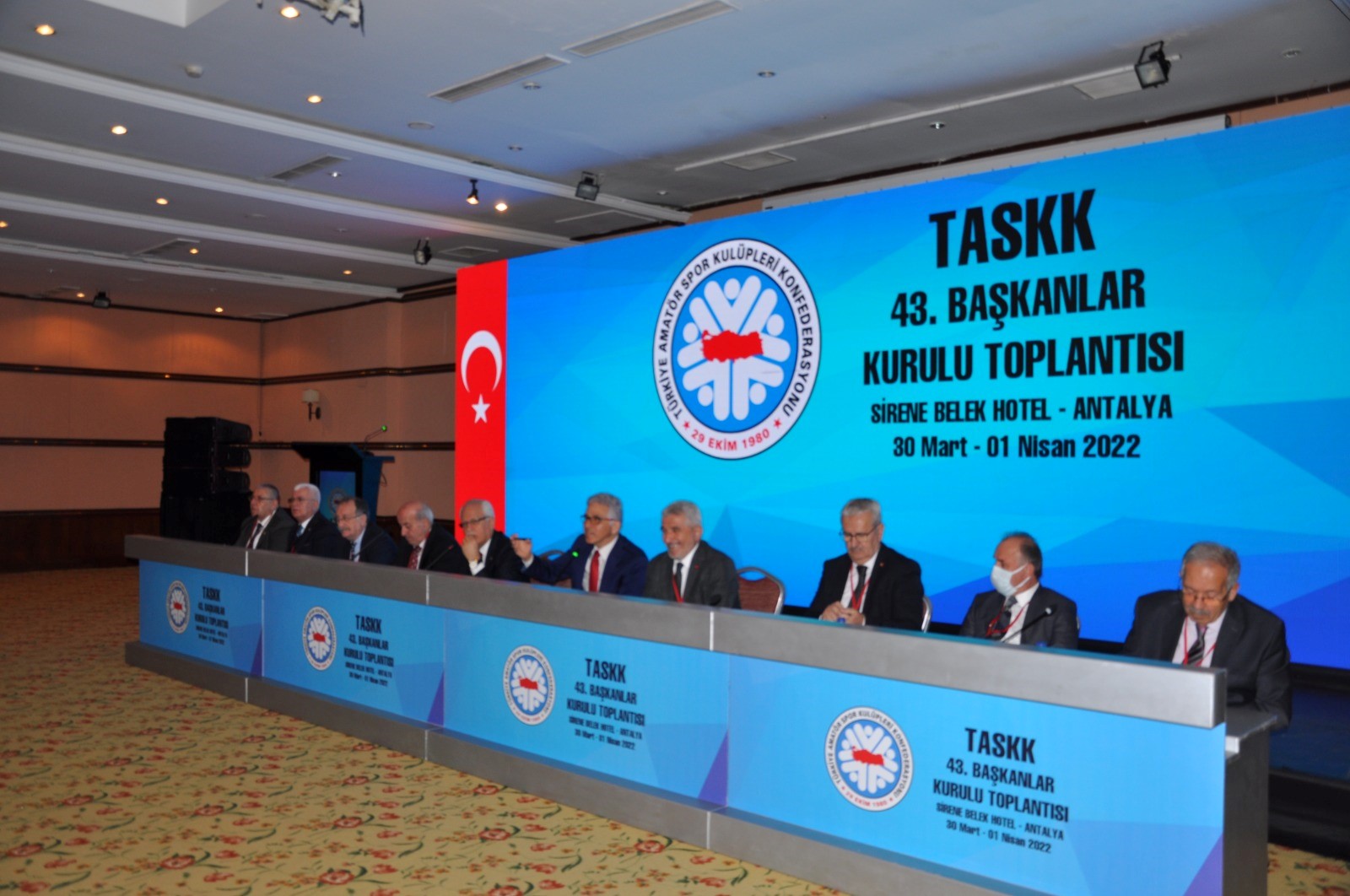 TASKK Başkanlar Kurulu Toplantısı Antalya'da yapıldı
