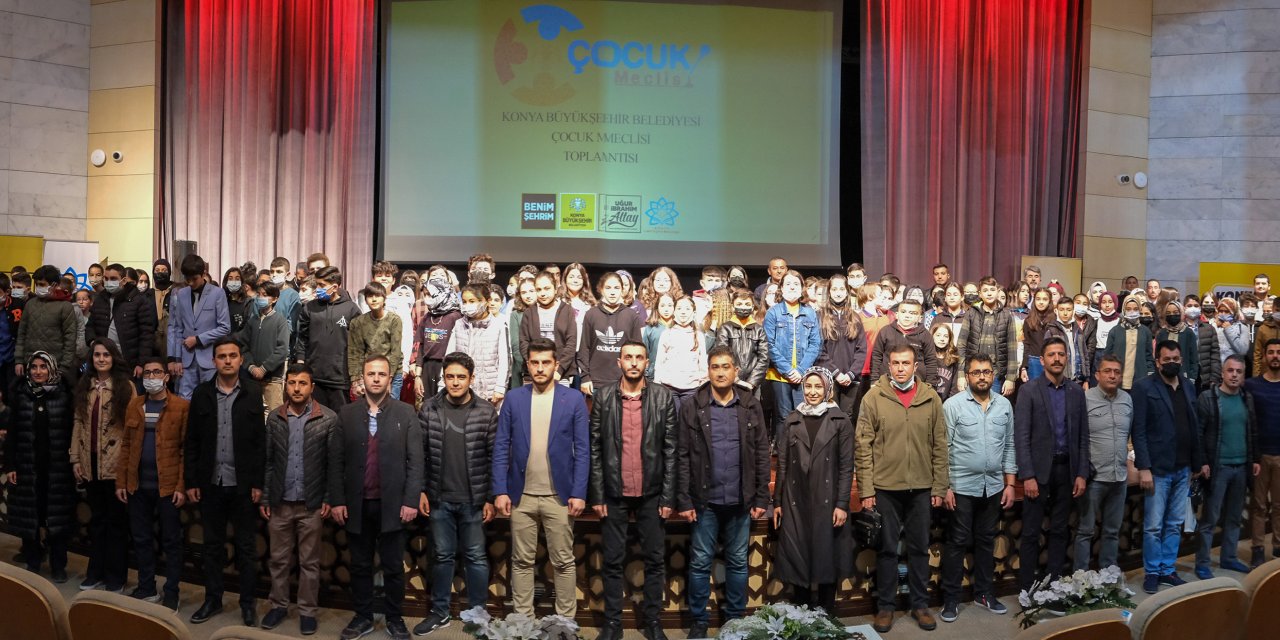 Konya Büyükşehir Belediyesi çocuk meclisi kurdu