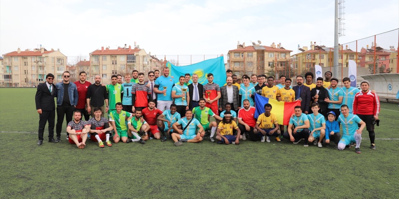 Konya'daki turnuvada goller dostluk için atıldı