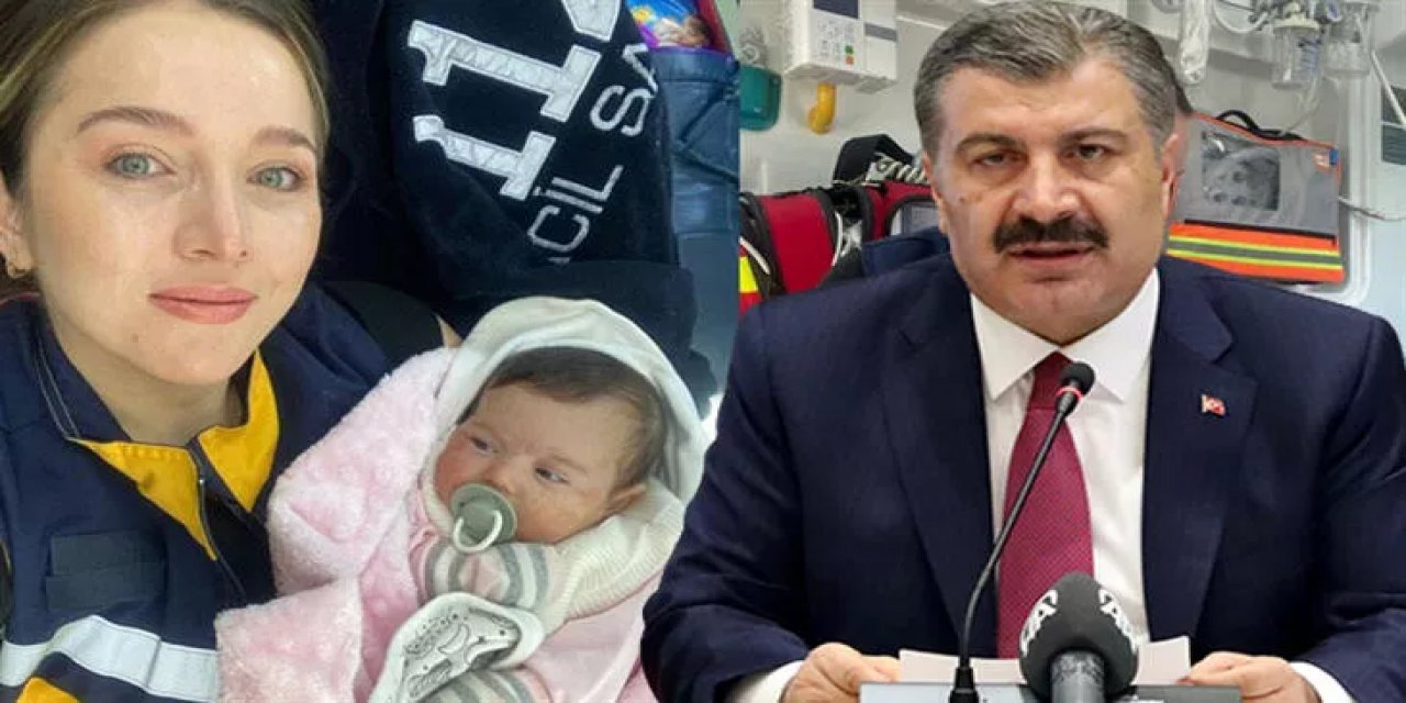 Sağlık Bakanı Koca'dan Nisa Mihriban bebek paylaşımı