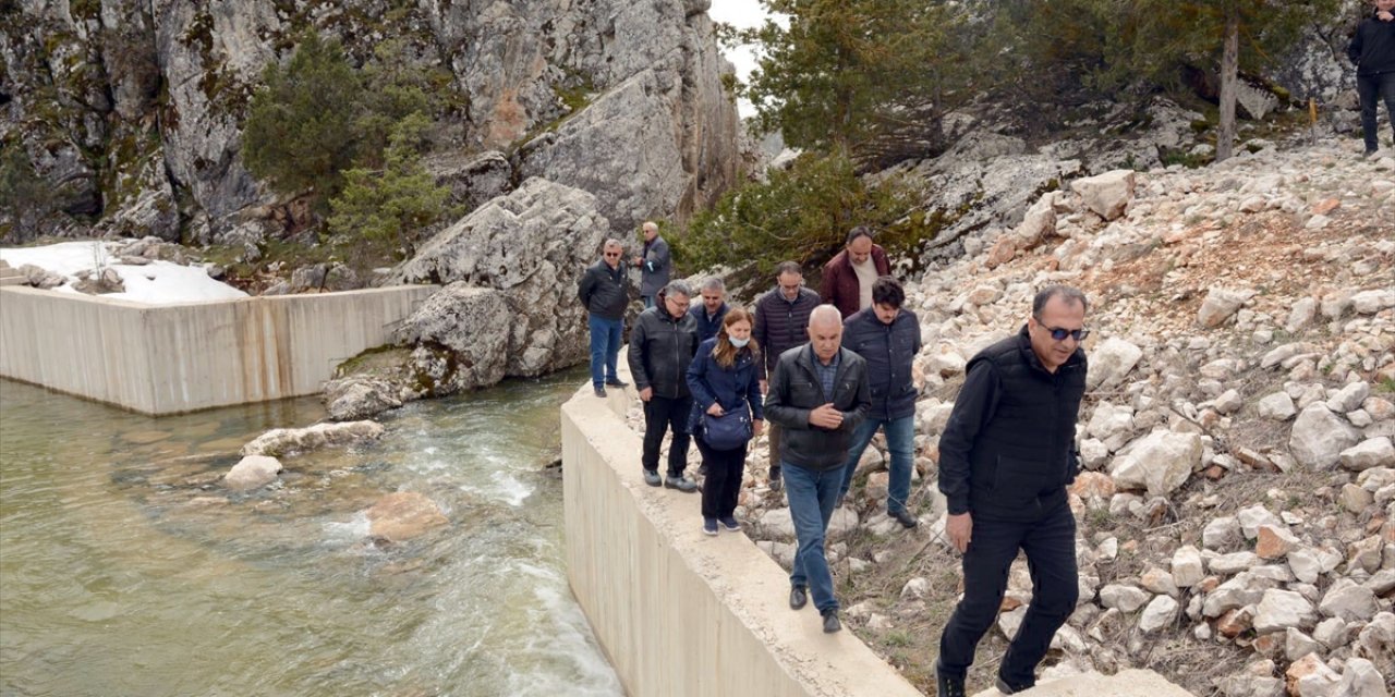 Düdenlere akan sular Konya Kapalı Havzası'na aktarılacak