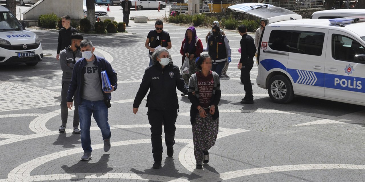 Konya’da uyuşturucu operasyonu: 2 şüpheli tutuklandı