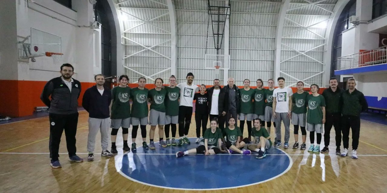 Konyaspor Basketbol’dan moral ziyareti