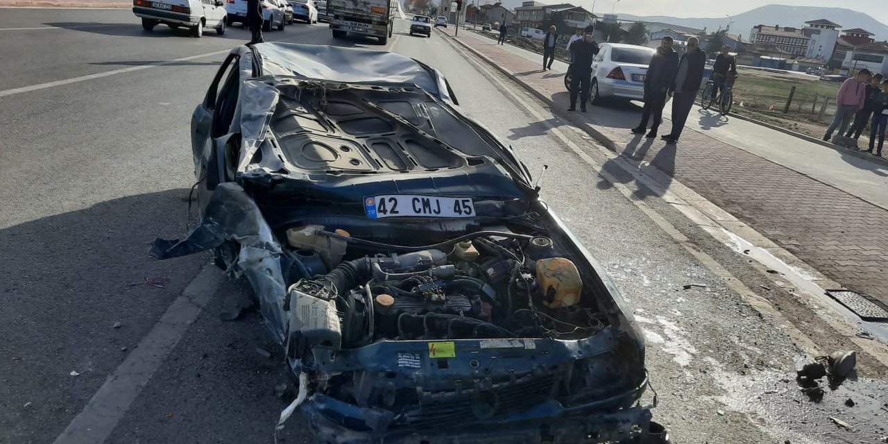 Konya’daki kazadan acı haber