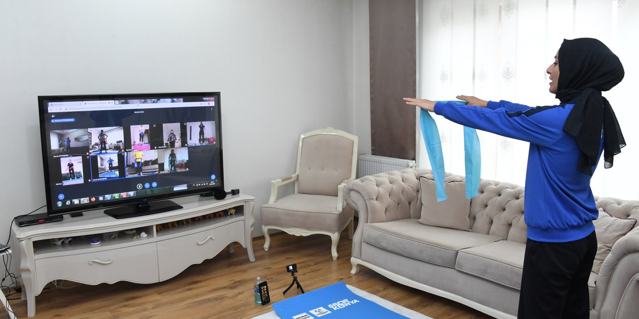 Konya Büyükşehir’in online “Spor Konya” projesinde yeni kayıt dönemi başladı