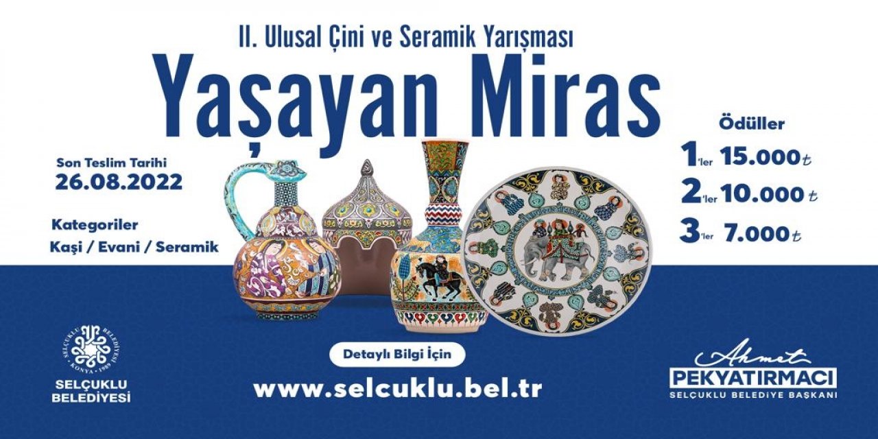 Başkan Pekyatırmacı: Türk sanat tarihinde seramik sanatının özel bir yeri vardır