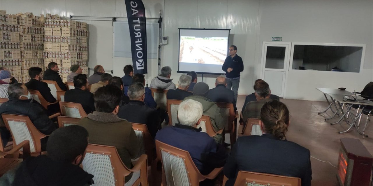 Hüyük'te çiftçilere eğitim verildi