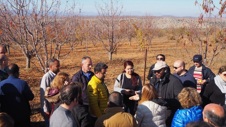 Uluslararası Tarımsal Kalkınma Fonu yetkilileri Bozkır'ı ziyaret etti