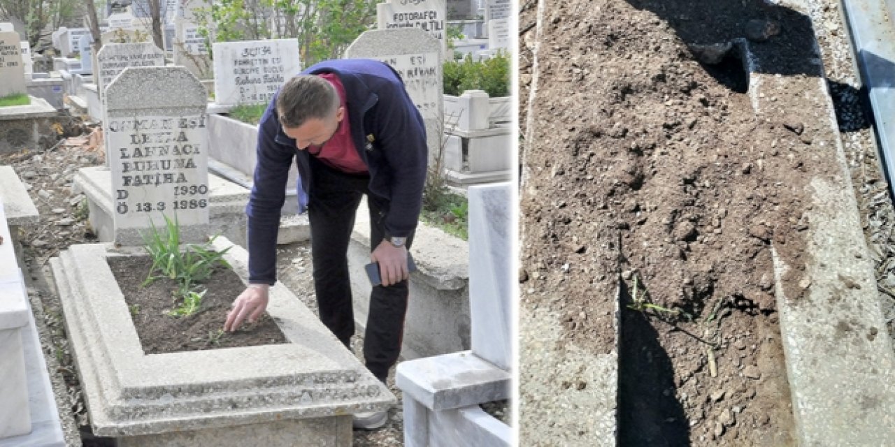 Yer Konya! Ablasının mezarına gitti, manzarayı görünce savcılığa koştu