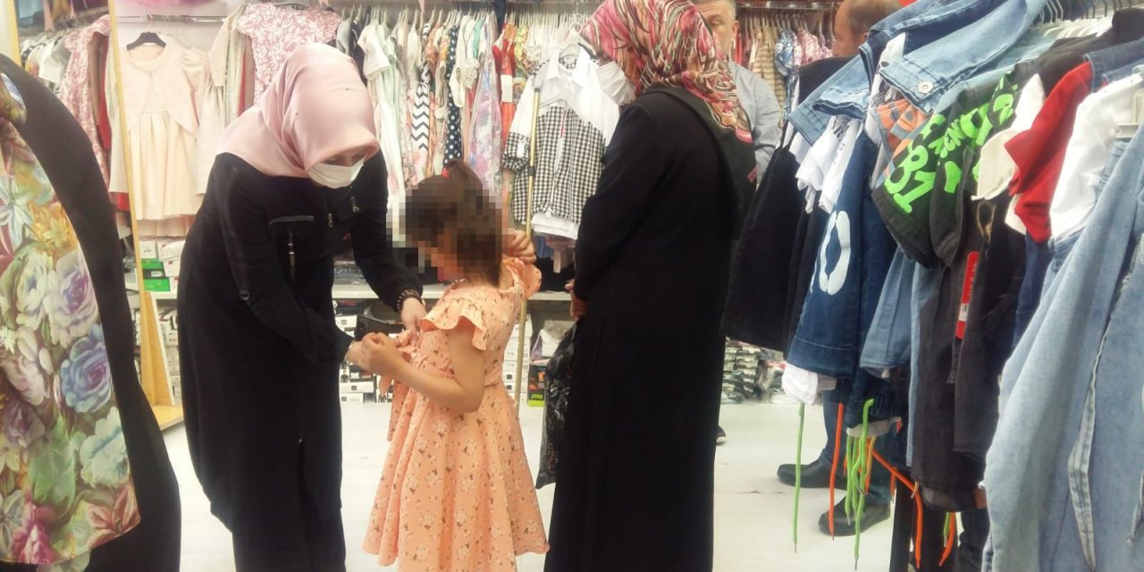 AK Parti Karatay, 250 çocuğa bayram kıyafeti hediye etti