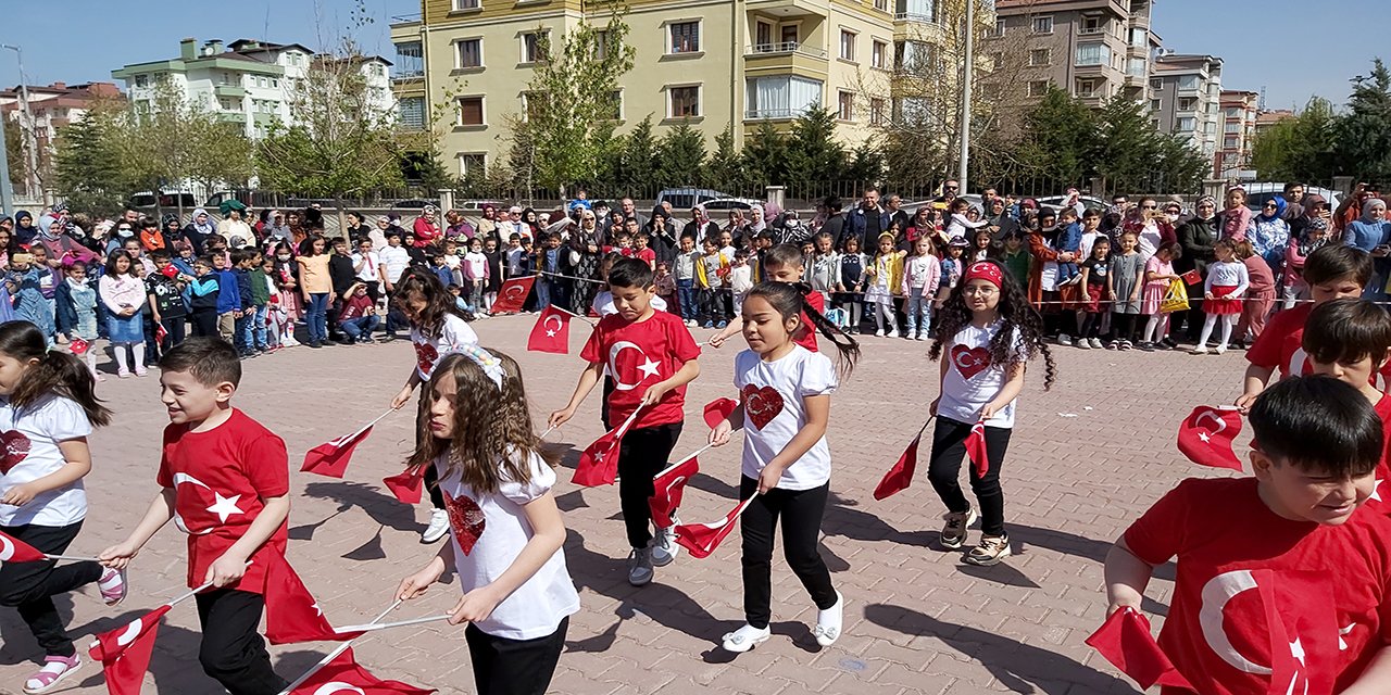 Konya’da özlenen 23 Nisan coşkusu! Tam not aldılar