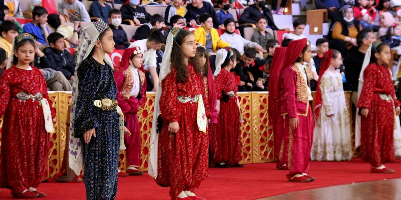 Konya'da 23 Nisan coşkusu